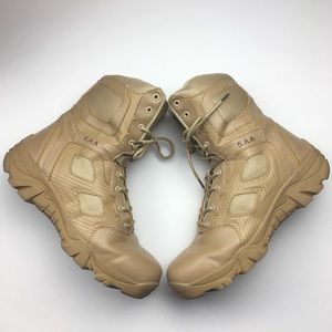futuristic combat boots